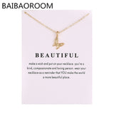 2018 Fashion Jewelry New Arrived Beautiful Butterfly Pendant Necklace For Women Girl Gift