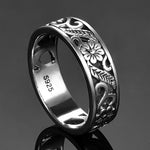 Bague Ringen Top Brand 925 Silver Jewelry Rings For Women Anniversary Circle Couple Ring Size 6-10 Wholesale Fine Jewlery Gifts